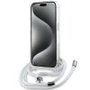 Karl Lagerfeld KLHMP15LHCKHNT iPhone 15 Pro 6.1 hardcase transparent Crossbody IML Karl Head Magsafe